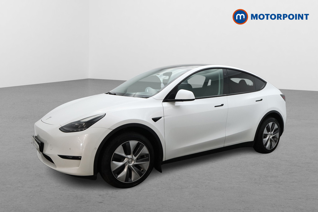 Tesla Model Y Long Range Automatic Electric SUV - Stock Number (1634171) - Passenger side front corner