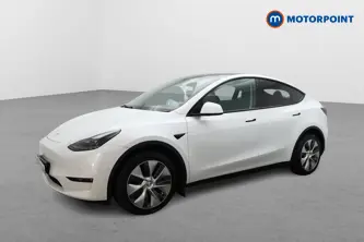Tesla Model Y Long Range Automatic Electric SUV - Stock Number (1634171) - Passenger side front corner