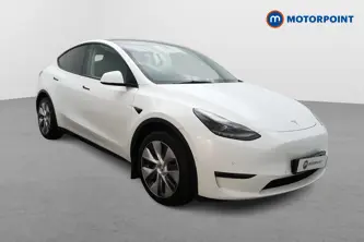 Tesla Model Y Long Range Automatic Electric SUV - Stock Number (1634171) - Drivers side front corner