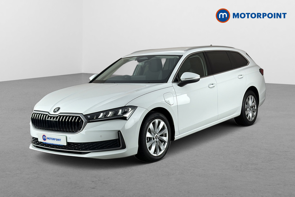 Skoda Superb Se Technology Automatic Petrol Plug-In Hybrid Estate - Stock Number (1673629) - Passenger side front corner