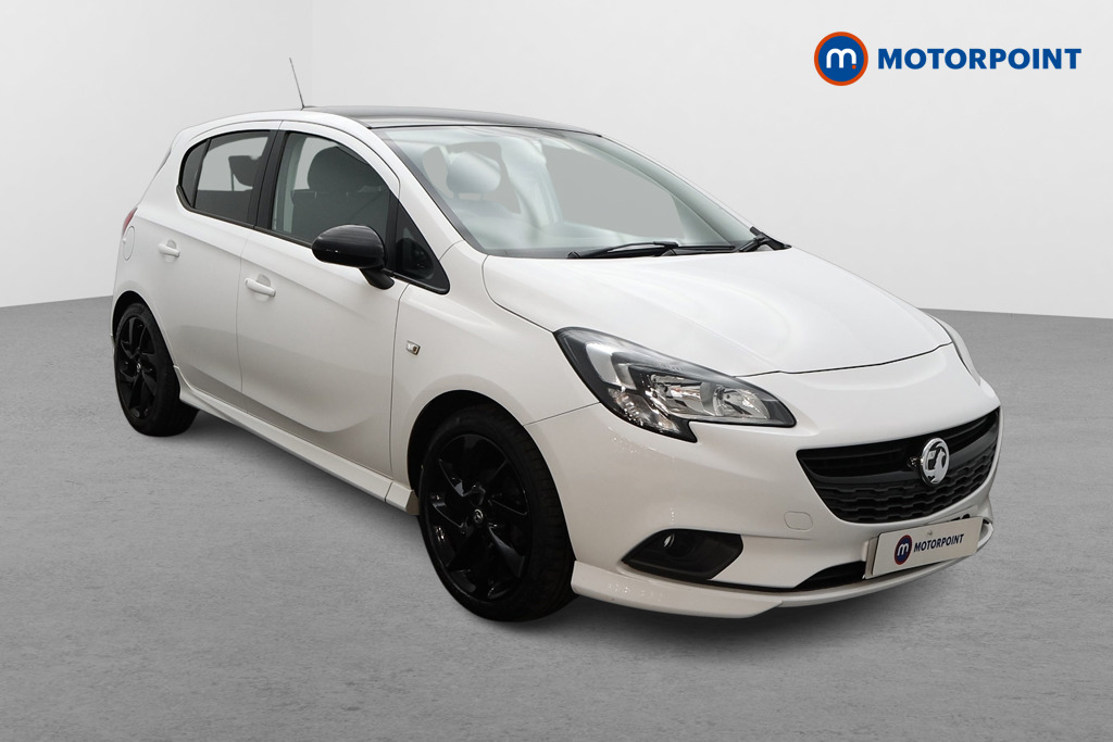 Vauxhall Corsa Sri Vx-Line Nav Black Manual Petrol Hatchback - Stock Number (1681187) - Drivers side front corner
