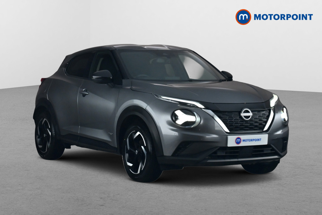 Nissan Juke N-Connecta Automatic Petrol-Electric Hybrid SUV - Stock Number (1681621) - Drivers side front corner