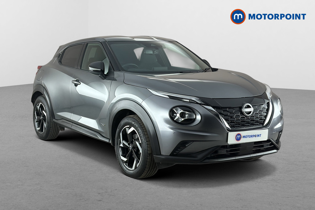 Nissan Juke N-Connecta Automatic Petrol-Electric Hybrid SUV - Stock Number (1682158) - Drivers side front corner