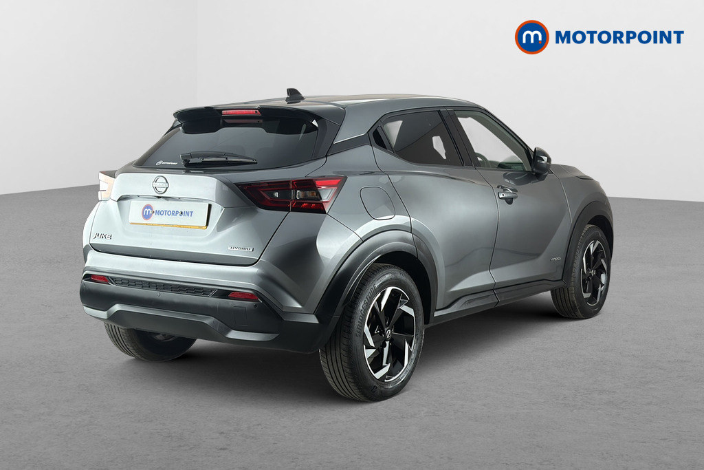 Nissan Juke N-Connecta Automatic Petrol-Electric Hybrid SUV - Stock Number (1682158) - Passenger side rear corner