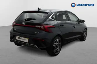 Hyundai I20 Tech Line Automatic Petrol Hatchback - Stock Number (1684684) - Drivers side rear corner