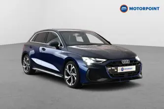 Audi A3 S Line Manual Petrol Hatchback - Stock Number (1685090) - Drivers side front corner