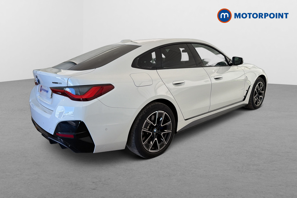 BMW I4 M Sport Automatic Electric Hatchback - Stock Number (1685554) - Passenger side rear corner