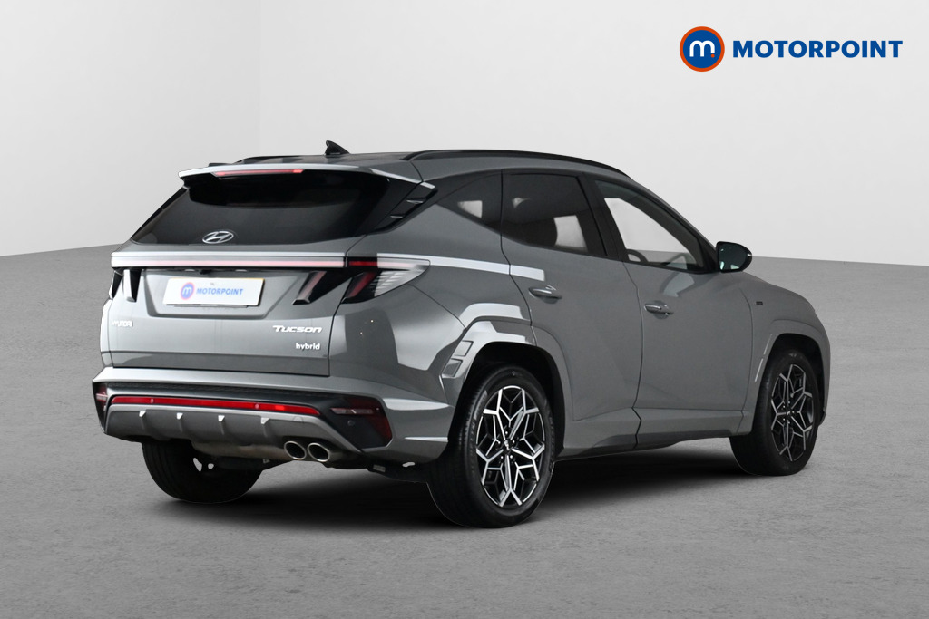 Hyundai Tucson N Line Automatic Petrol-Electric Hybrid SUV - Stock Number (1686004) - Passenger side rear corner