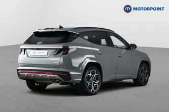 Hyundai Tucson N Line Automatic Petrol-Electric Hybrid SUV - Stock Number (1686004) - Passenger side rear corner