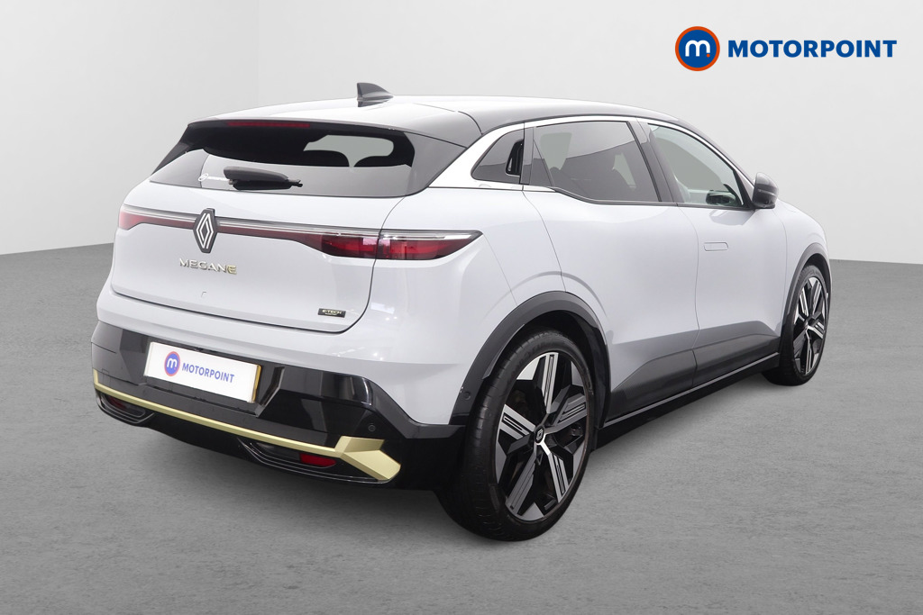 Renault Megane E-Tech Iconic Automatic Electric Hatchback - Stock Number (1686545) - Drivers side rear corner