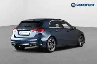 Mercedes-Benz A Class Amg Line Automatic Petrol Hatchback - Stock Number (1686569) - Passenger side rear corner