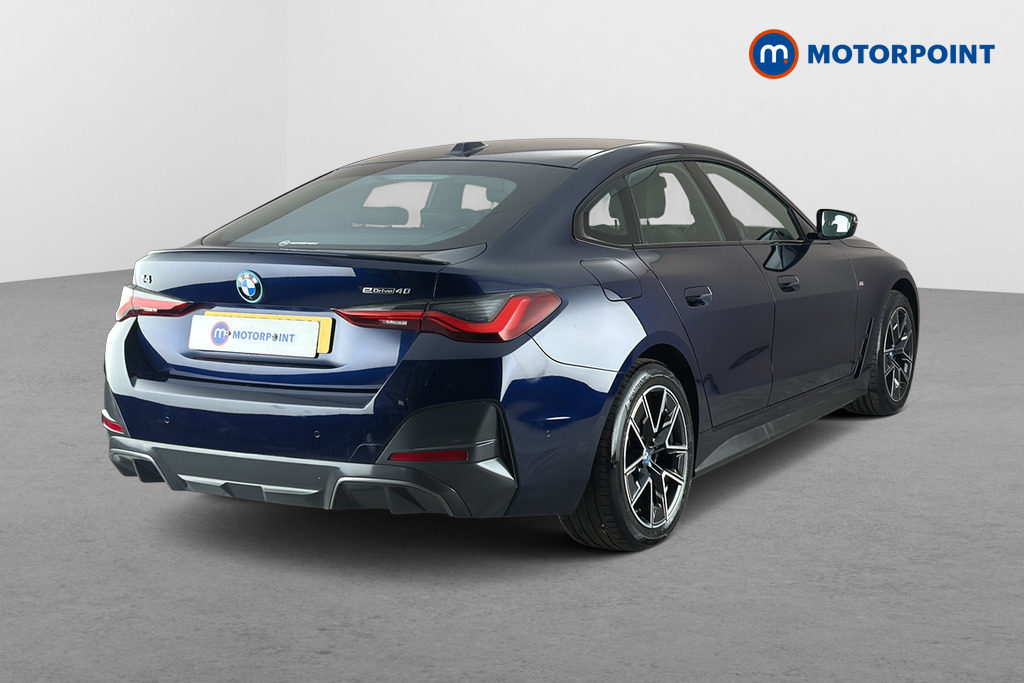 BMW I4 M Sport Automatic Electric Hatchback - Stock Number (1688146) - Passenger side rear corner