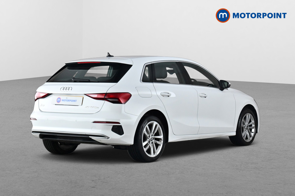 Audi A3 Sport Automatic Petrol Plug-In Hybrid Hatchback - Stock Number (1688445) - Passenger side rear corner