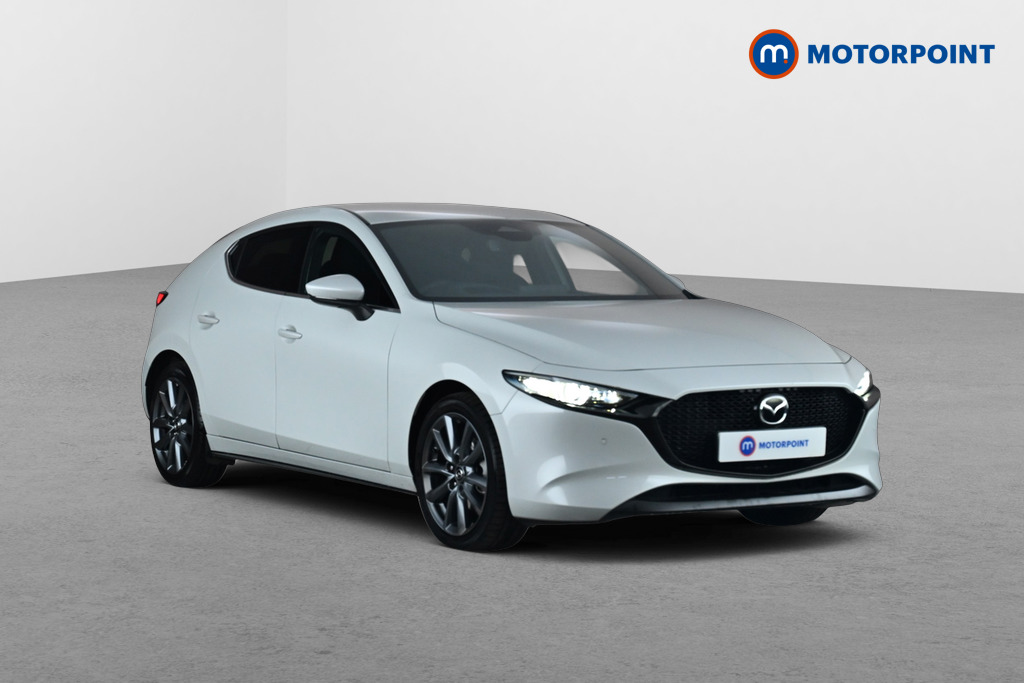 Mazda 3 Exclusive-Line Automatic Petrol Hatchback - Stock Number (1672744) - Drivers side front corner