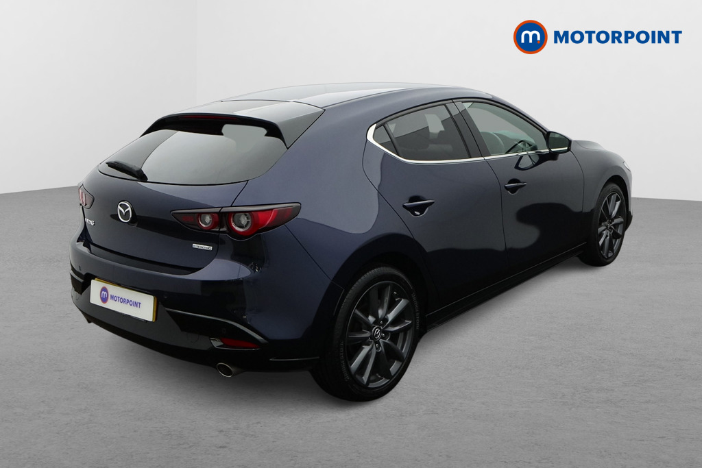 Mazda 3 Exclusive-Line Manual Petrol Hatchback - Stock Number (1677853) - Drivers side rear corner