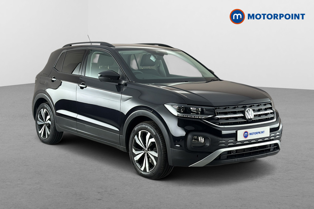 Volkswagen T-Cross Black Edition Automatic Petrol SUV - Stock Number (1689021) - Drivers side front corner
