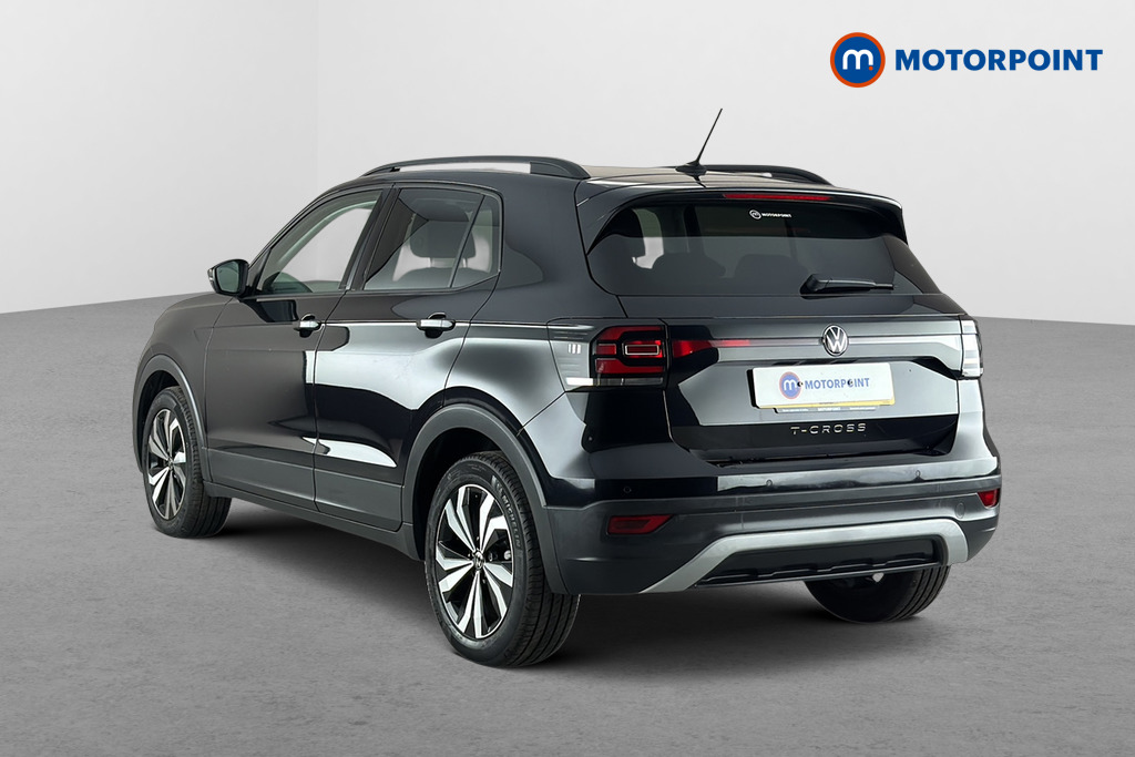 Volkswagen T-Cross Black Edition Automatic Petrol SUV - Stock Number (1689021) - Drivers side rear corner