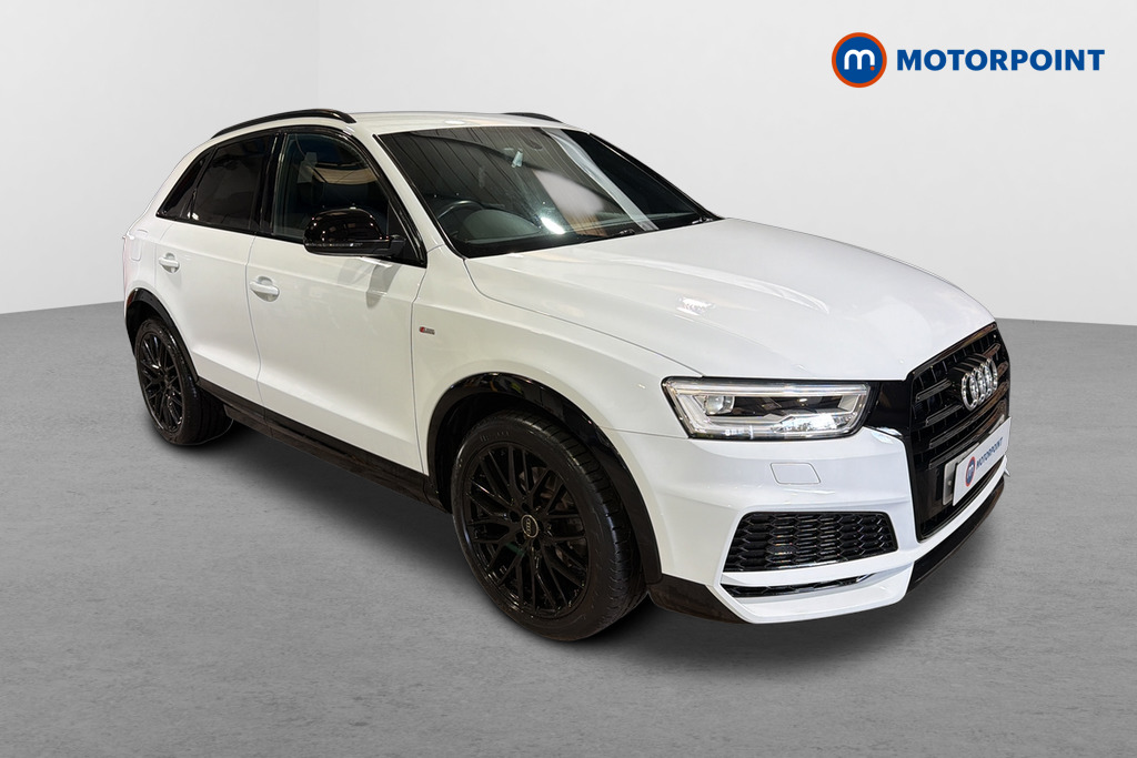 Audi Q3 Black Edition Manual Petrol SUV - Stock Number (1649133) - Drivers side front corner