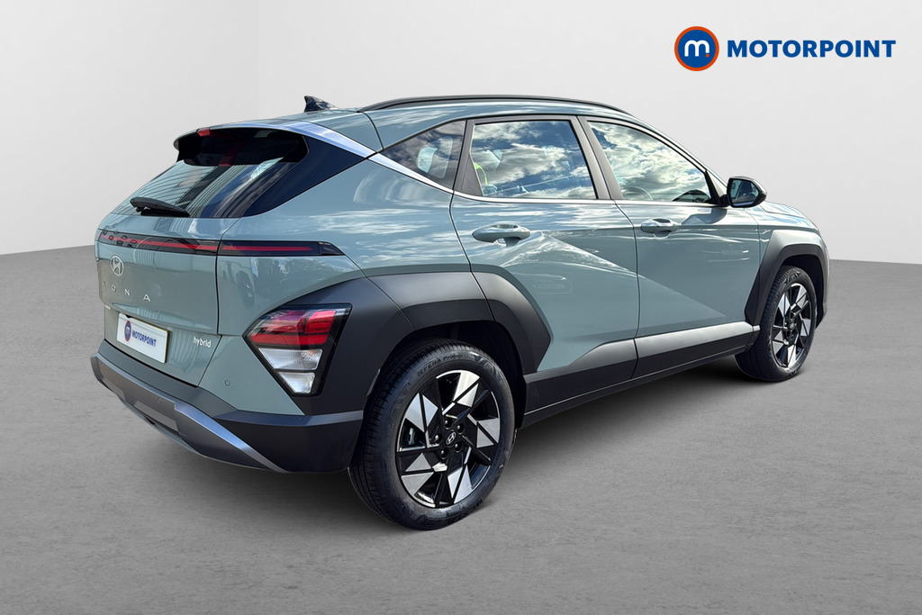 Hyundai Kona Advance Automatic Petrol-Electric Hybrid SUV - Stock Number (1672630) - Passenger side rear corner