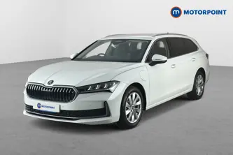 Skoda Superb Se Technology Automatic Petrol Plug-In Hybrid Estate - Stock Number (1673628) - Passenger side front corner