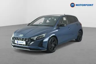 Hyundai I20 Black Line Manual Petrol Hatchback - Stock Number (1683635) - Passenger side front corner