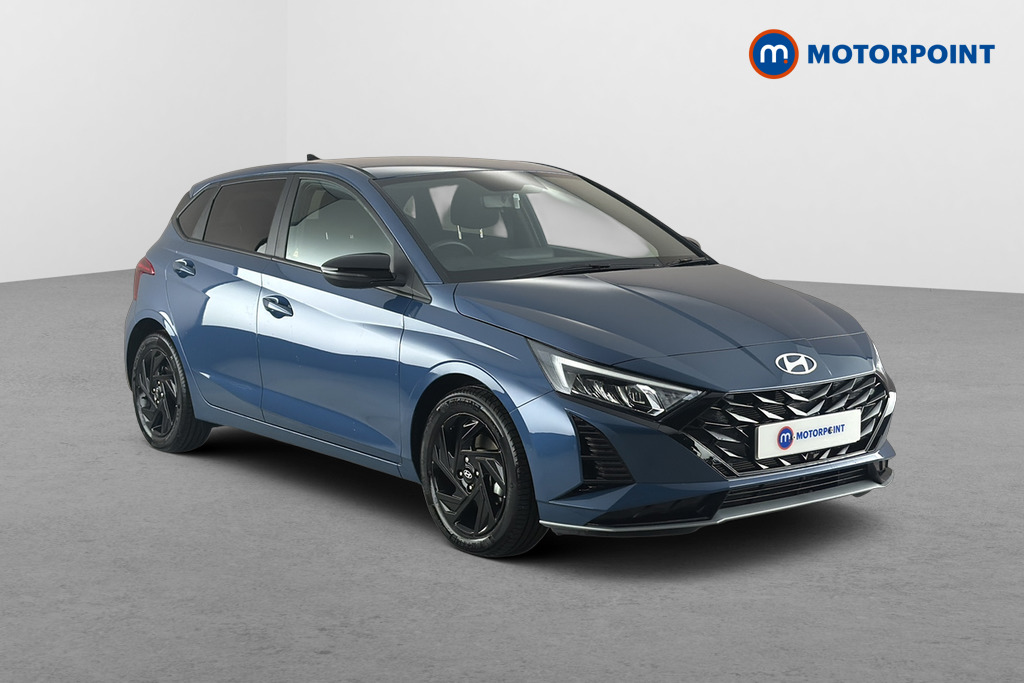 Hyundai I20 Black Line Manual Petrol Hatchback - Stock Number (1683635) - Drivers side front corner