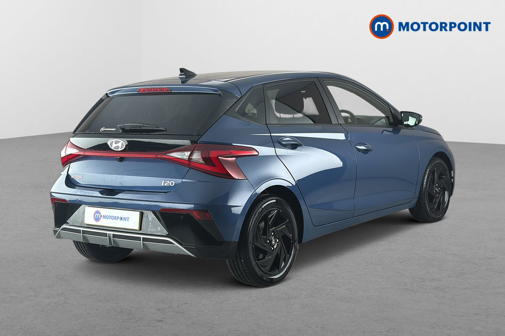 Hyundai I20 Black Line Manual Petrol Hatchback - Stock Number (1683635) - Passenger side rear corner