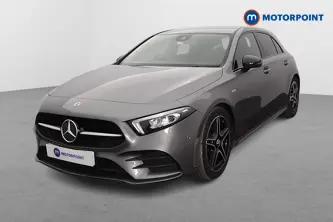 Mercedes-Benz A Class Amg Line Executive Edition Automatic Petrol Hatchback - Stock Number (1684565) - Passenger side front corner