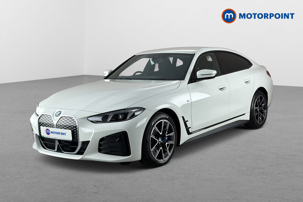 BMW I4 M Sport Automatic Electric Hatchback - Stock Number (1685525) - Passenger side front corner