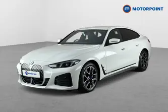 BMW I4 M Sport Automatic Electric Hatchback - Stock Number (1685525) - Passenger side front corner