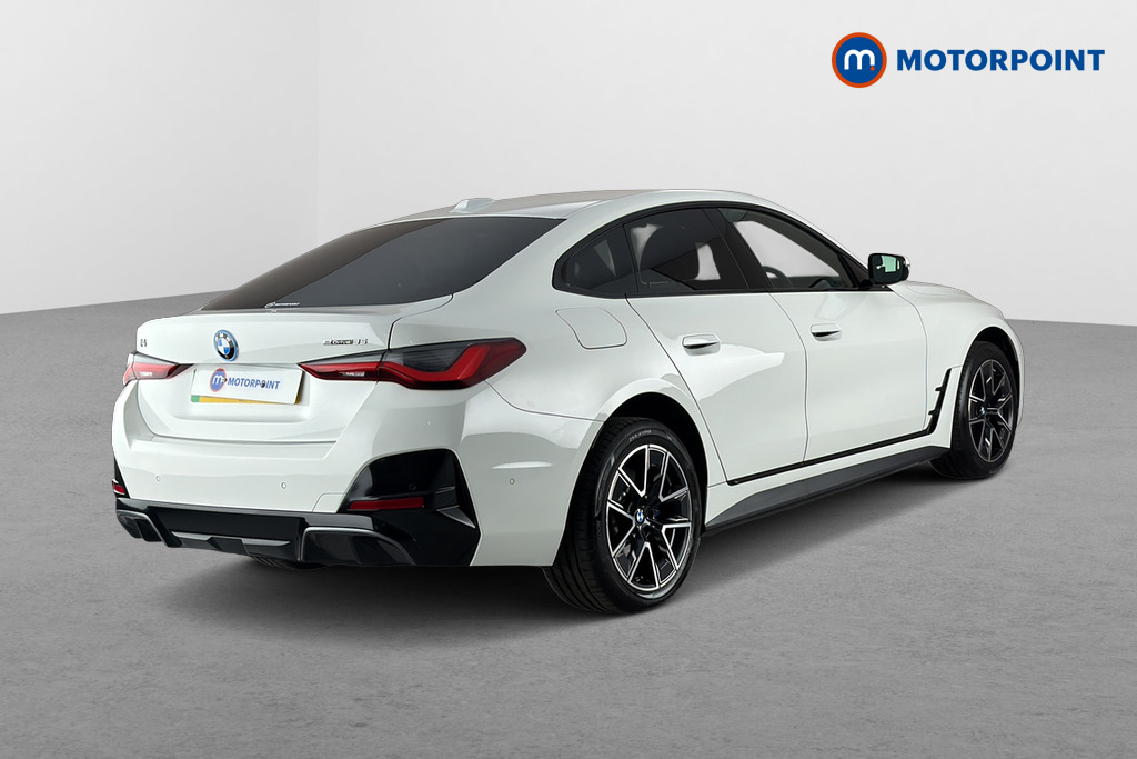 BMW I4 M Sport Automatic Electric Hatchback - Stock Number (1685525) - Passenger side rear corner