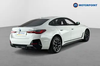BMW I4 M Sport Automatic Electric Hatchback - Stock Number (1685525) - Passenger side rear corner