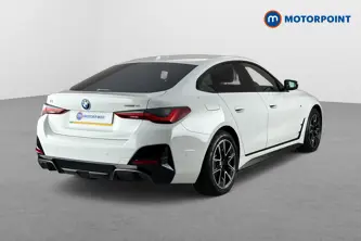 BMW I4 M Sport Automatic Electric Hatchback - Stock Number (1686380) - Passenger side rear corner