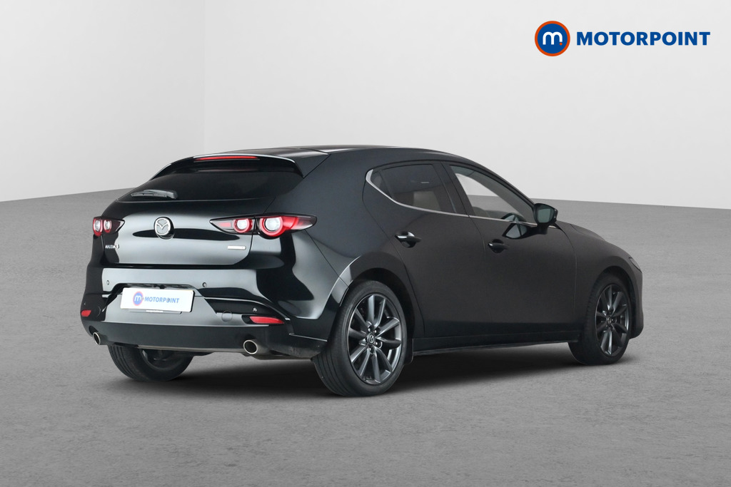 Mazda 3 Exclusive-Line Automatic Petrol Hatchback - Stock Number (1686390) - Passenger side rear corner