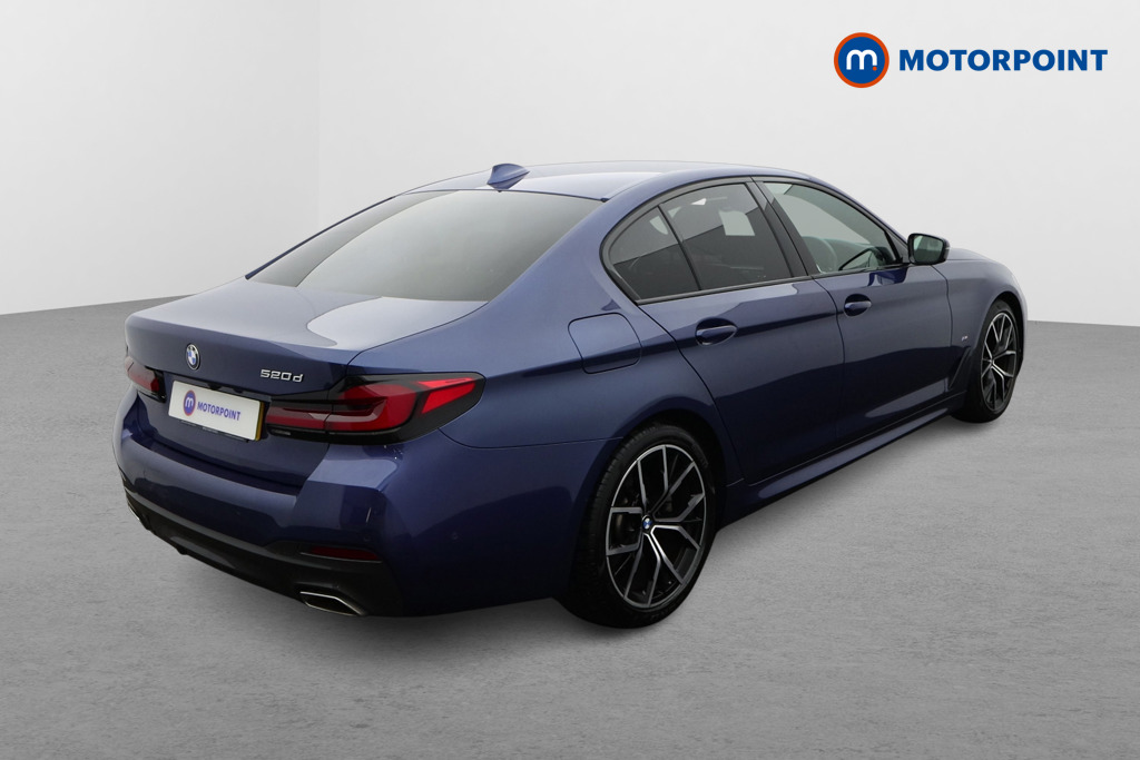 BMW 5 Series M Sport Automatic Diesel Saloon - Stock Number (1687150) - Drivers side rear corner
