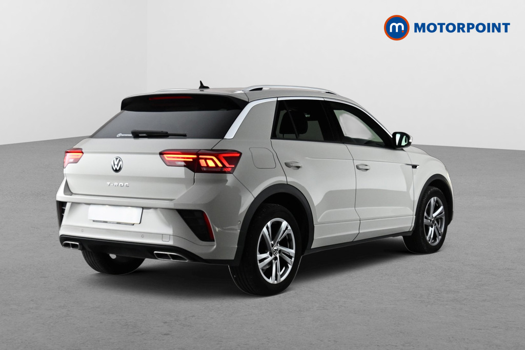 Volkswagen T-Roc R-Line Manual Petrol SUV - Stock Number (1687490) - Passenger side rear corner