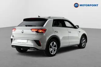 Volkswagen T-Roc R-Line Manual Petrol SUV - Stock Number (1687490) - Passenger side rear corner