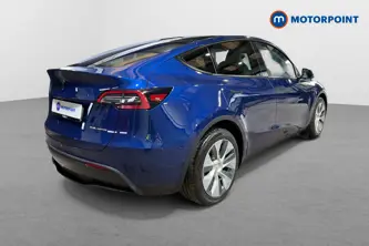 Tesla Model Y Long Range Automatic Electric SUV - Stock Number (1687790) - Passenger side rear corner