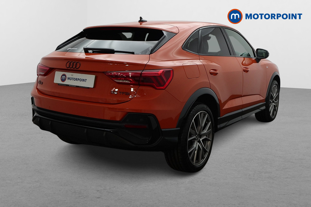 Audi Q3 Black Edition Manual Petrol SUV - Stock Number (1688066) - Drivers side rear corner