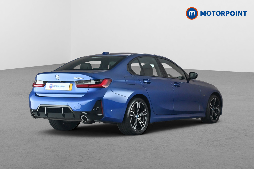 BMW 3 Series M Sport Automatic Petrol Plug-In Hybrid Saloon - Stock Number (1689000) - Passenger side rear corner