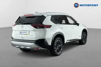 Nissan X-Trail Tekna Automatic Petrol-Electric Hybrid SUV - Stock Number (1689352) - Passenger side rear corner