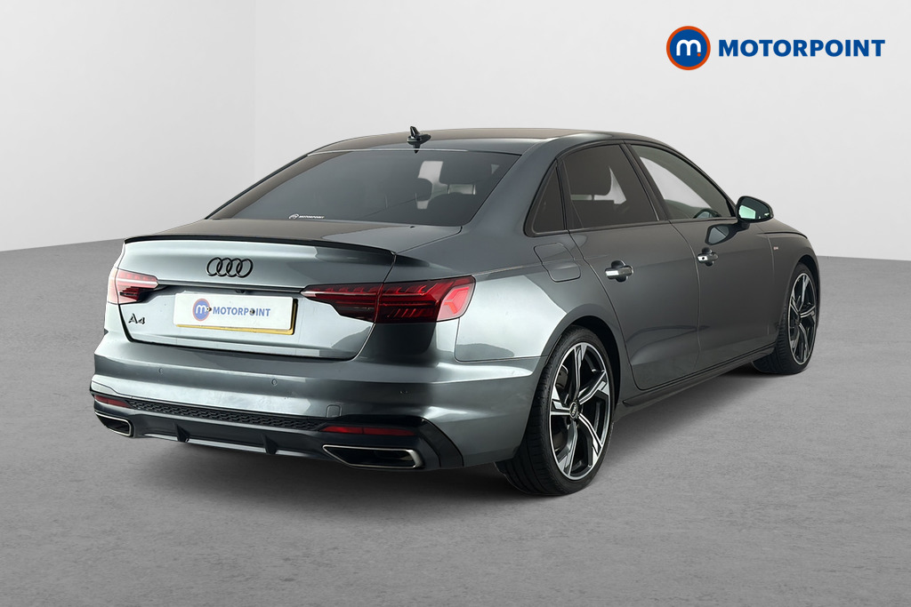 Audi A4 Black Edition Automatic Petrol Saloon - Stock Number (1689356) - Passenger side rear corner