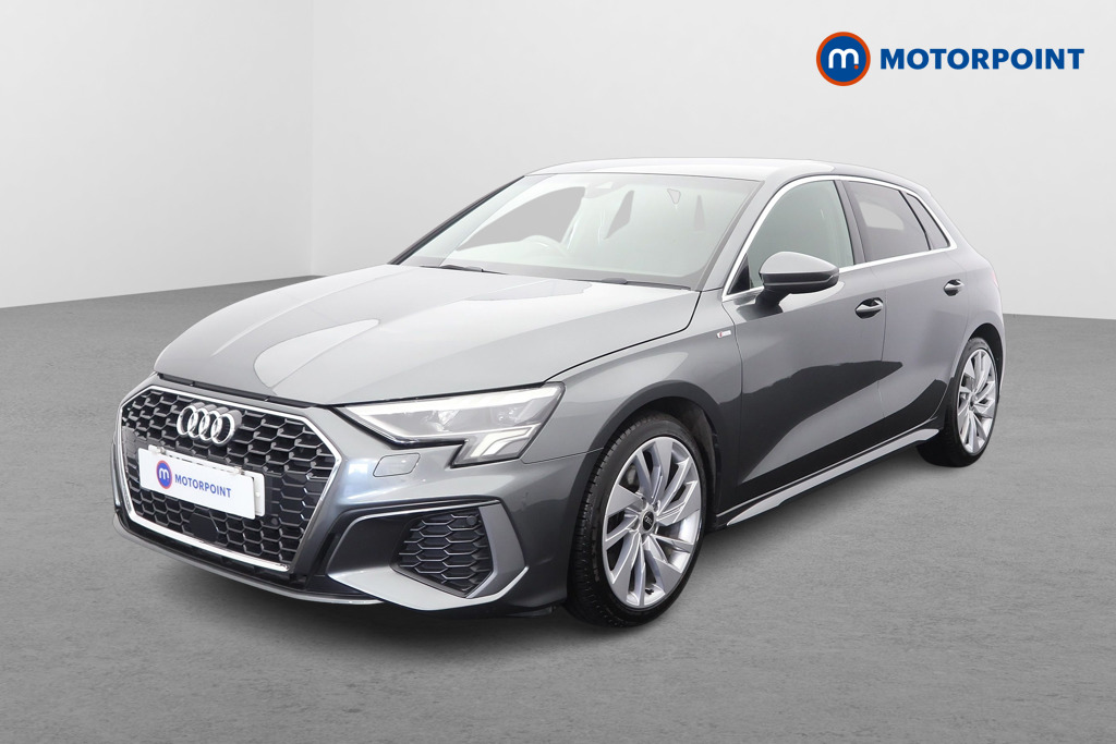 Audi A3 S Line Manual Petrol Hatchback - Stock Number (1679350) - Passenger side front corner