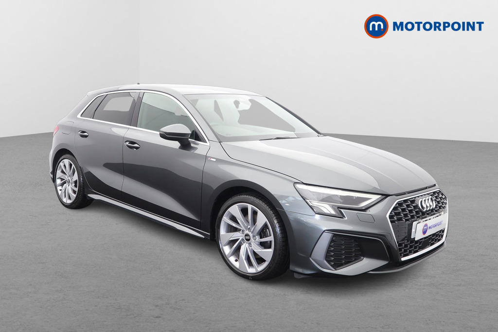 Audi A3 S Line Manual Petrol Hatchback - Stock Number (1679350) - Drivers side front corner