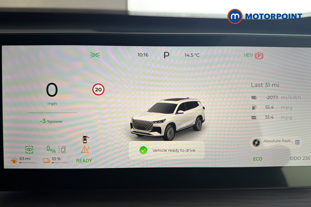 Chery Tiggo 8 Summit Automatic Petrol Plug-In Hybrid SUV - Stock Number (1683918) - 7th supplementary image