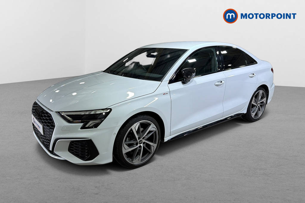Audi A3 Black Edition Automatic Petrol Saloon - Stock Number (1685365) - Passenger side front corner