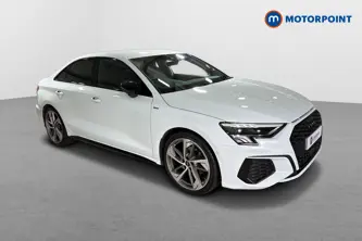 Audi A3 Black Edition Automatic Petrol Saloon - Stock Number (1685365) - Drivers side front corner