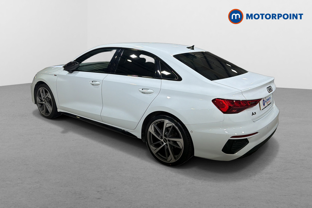 Audi A3 Black Edition Automatic Petrol Saloon - Stock Number (1685365) - Drivers side rear corner
