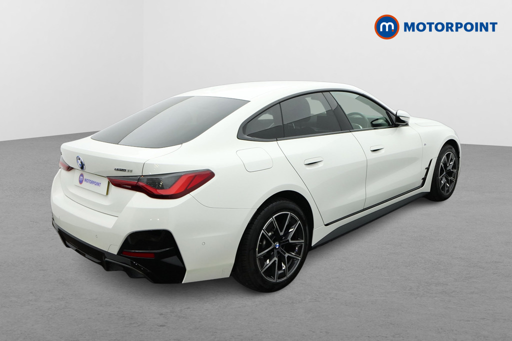 BMW I4 M Sport Automatic Electric Hatchback - Stock Number (1685539) - Drivers side rear corner