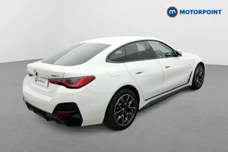 BMW I4 M Sport Automatic Electric Hatchback - Stock Number (1685539) - Drivers side rear corner
